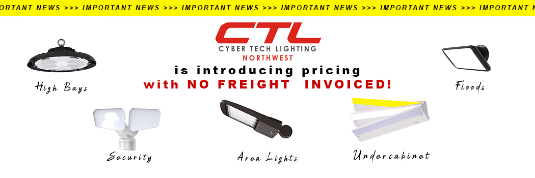 New! Freight Included Pricing